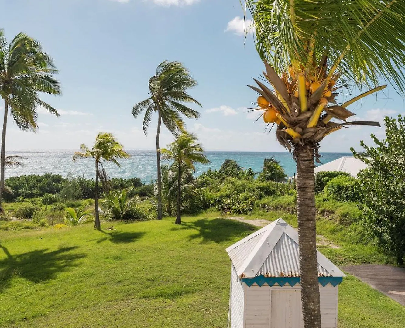 Le Paradis Bleu Vue Mer Saint-Francois  Apartment